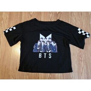 BTS T-Shirt - Cropped - Bulletproof Boy Scouts - Bangtan Boys